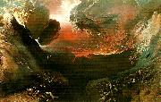 John Martin the great day of his wrath oil painting